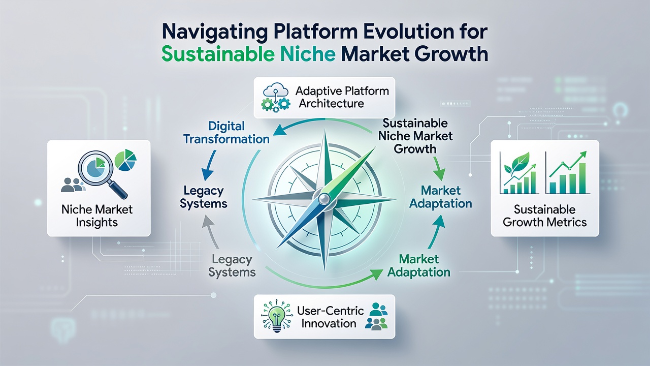 Chart illustrating sustainable growth metrics across evolving digital platforms